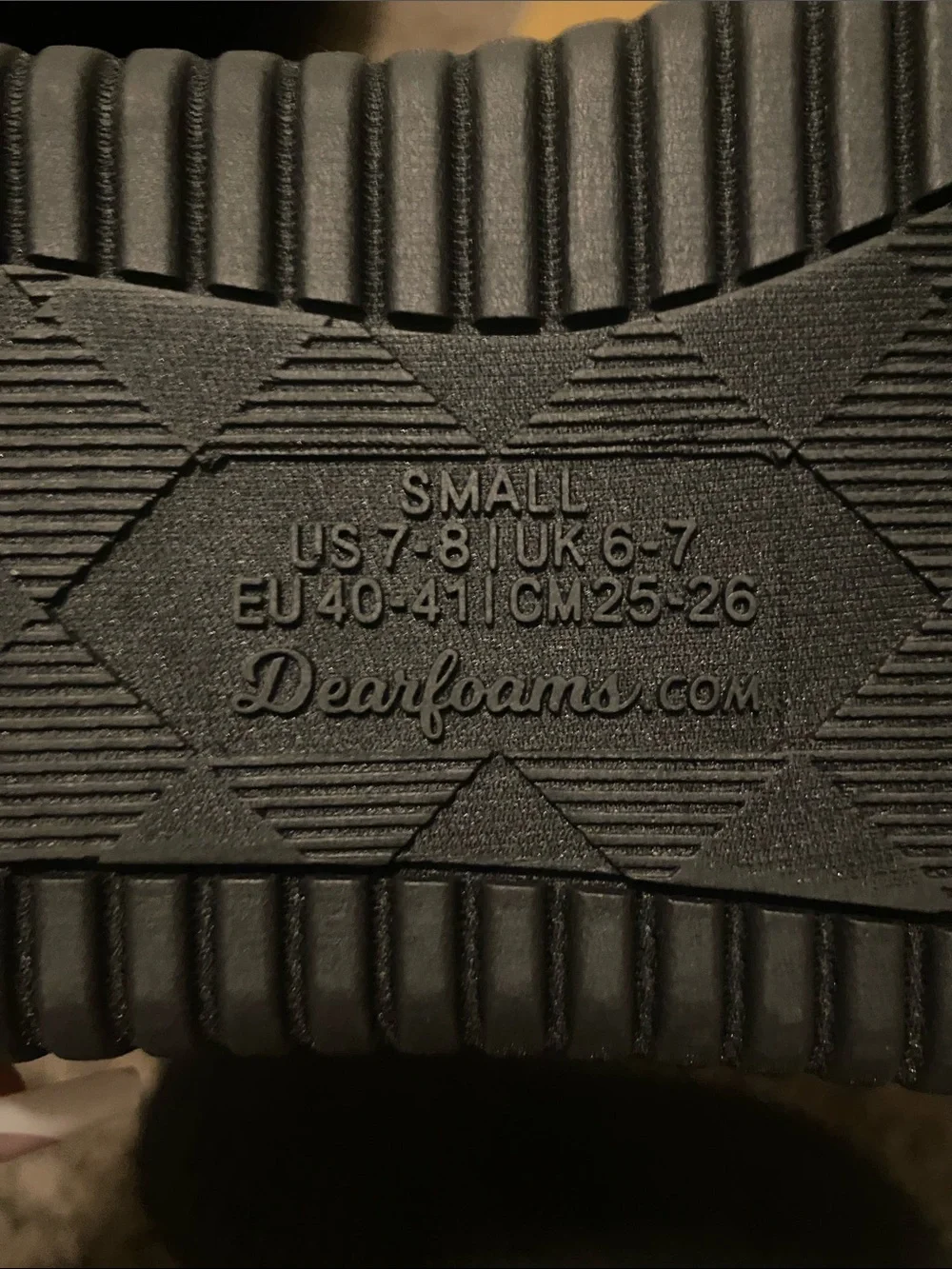 dearfoams added sherpa